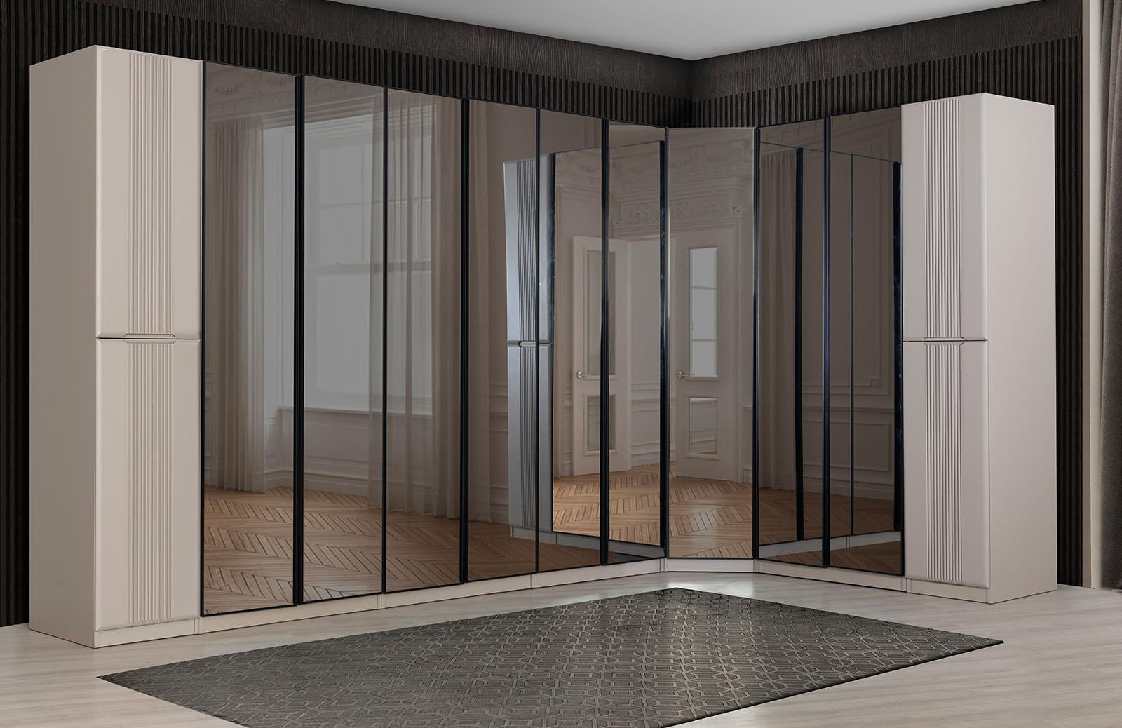 Jagu Köşe Dolap Takımı