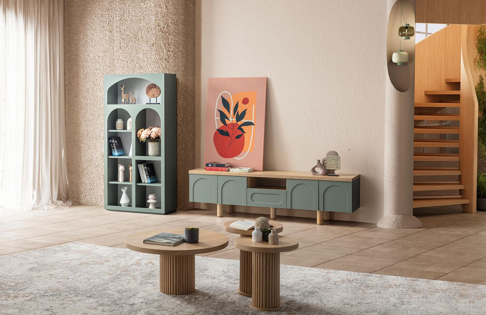 Latrell Retro V2 Tv Ünitesi 205 cm