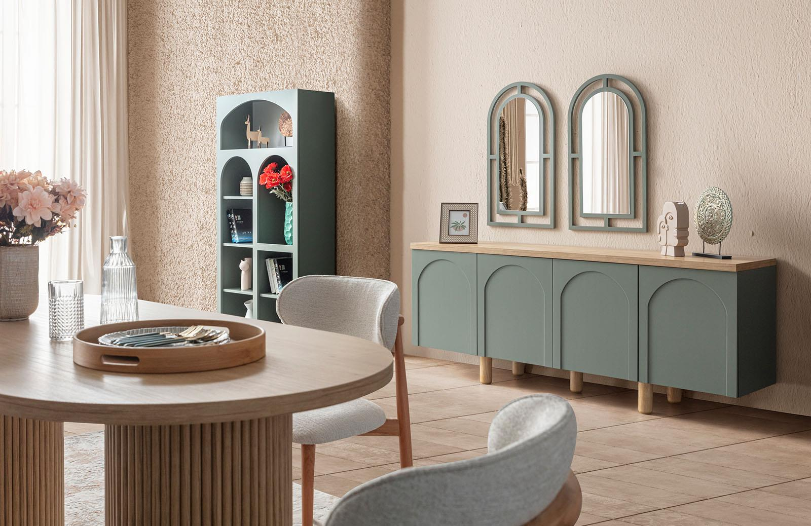 Latrell Retro V2 Yemek Odası Takımı