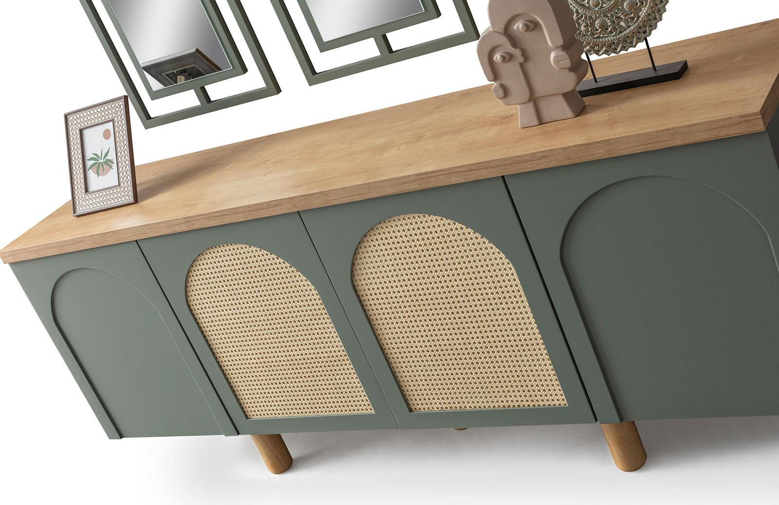 Latrell Retro V2 Yemek Odası Takımı