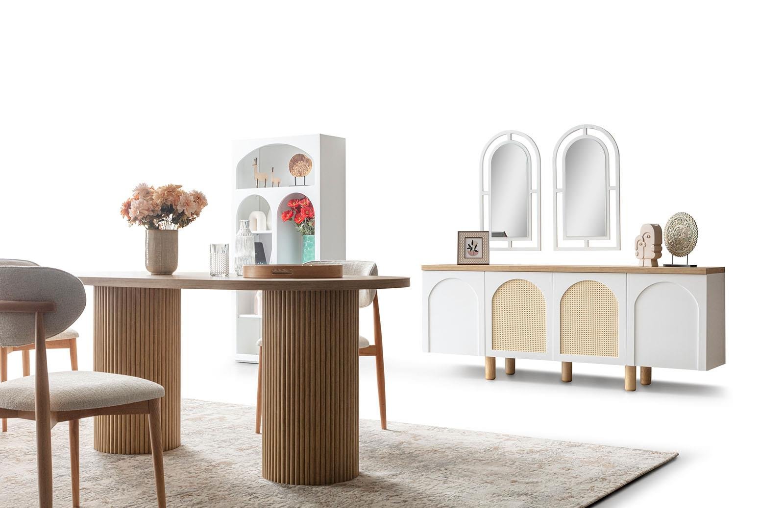 Latrell Retro Yemek Odası Takımı