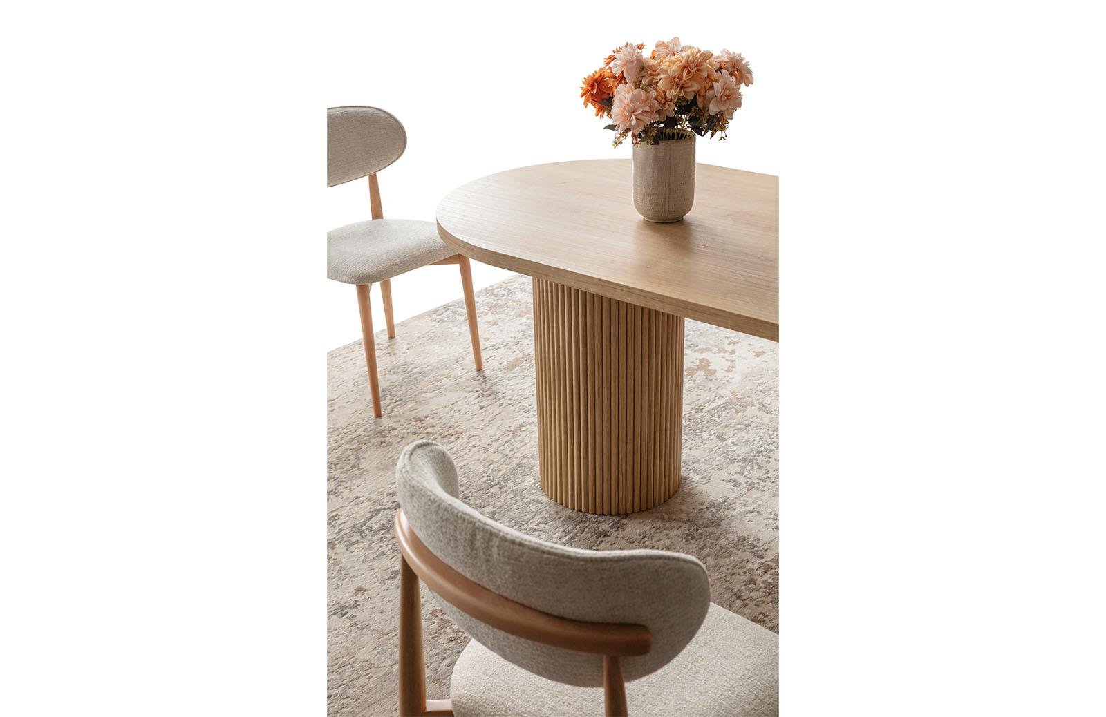 Latrell Retro Yemek Odası Takımı