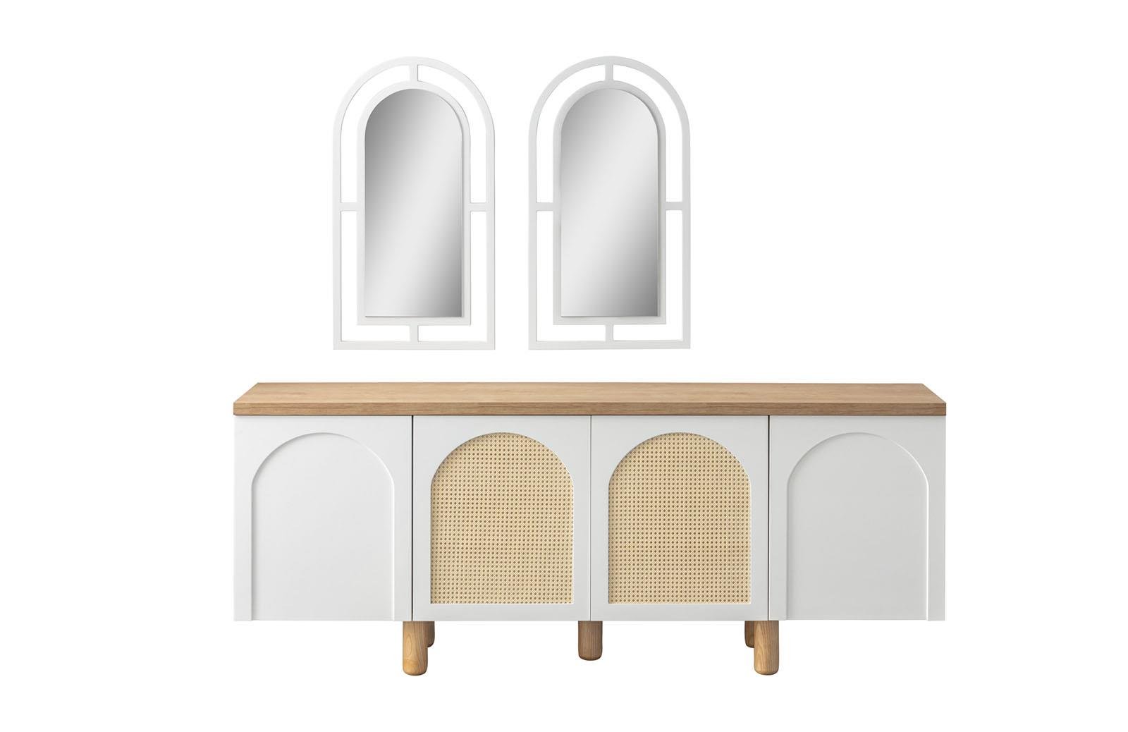 Latrell Retro Yemek Odası Takımı