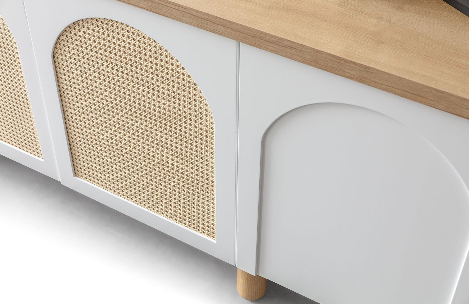 Latrell Retro Yemek Odası Takımı