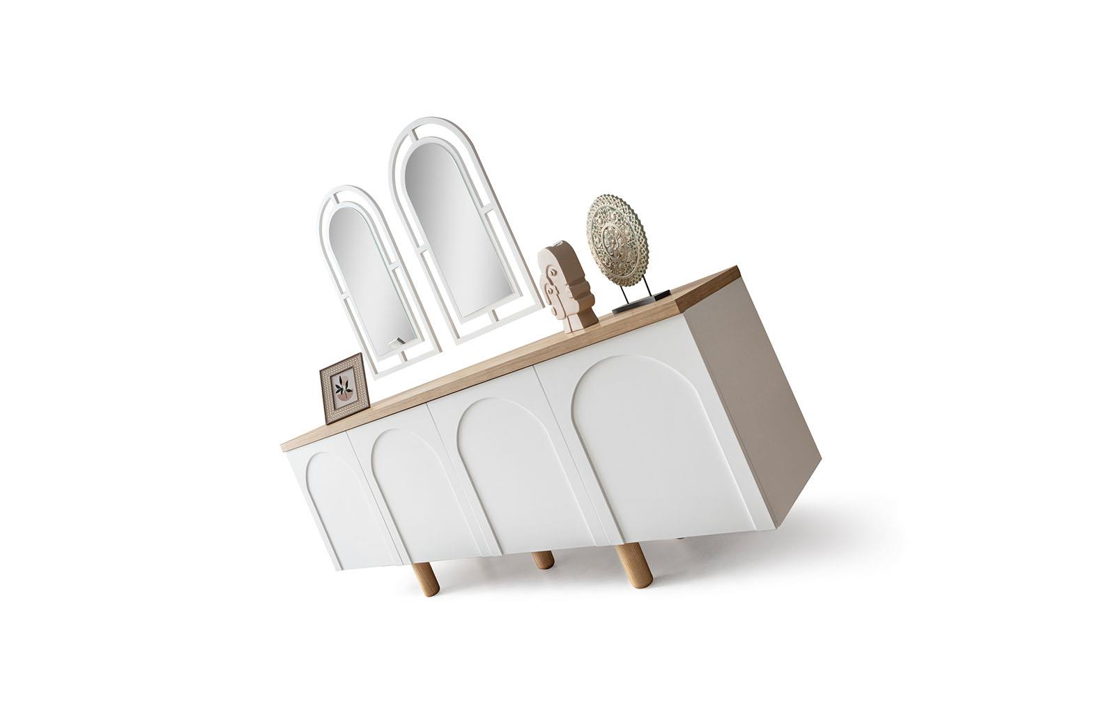 Latrell Retro Yemek Odası Takımı