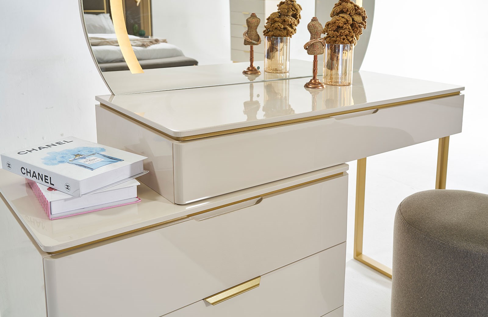 Lemis Yatak Odası Takımı Köşe Dolaplı