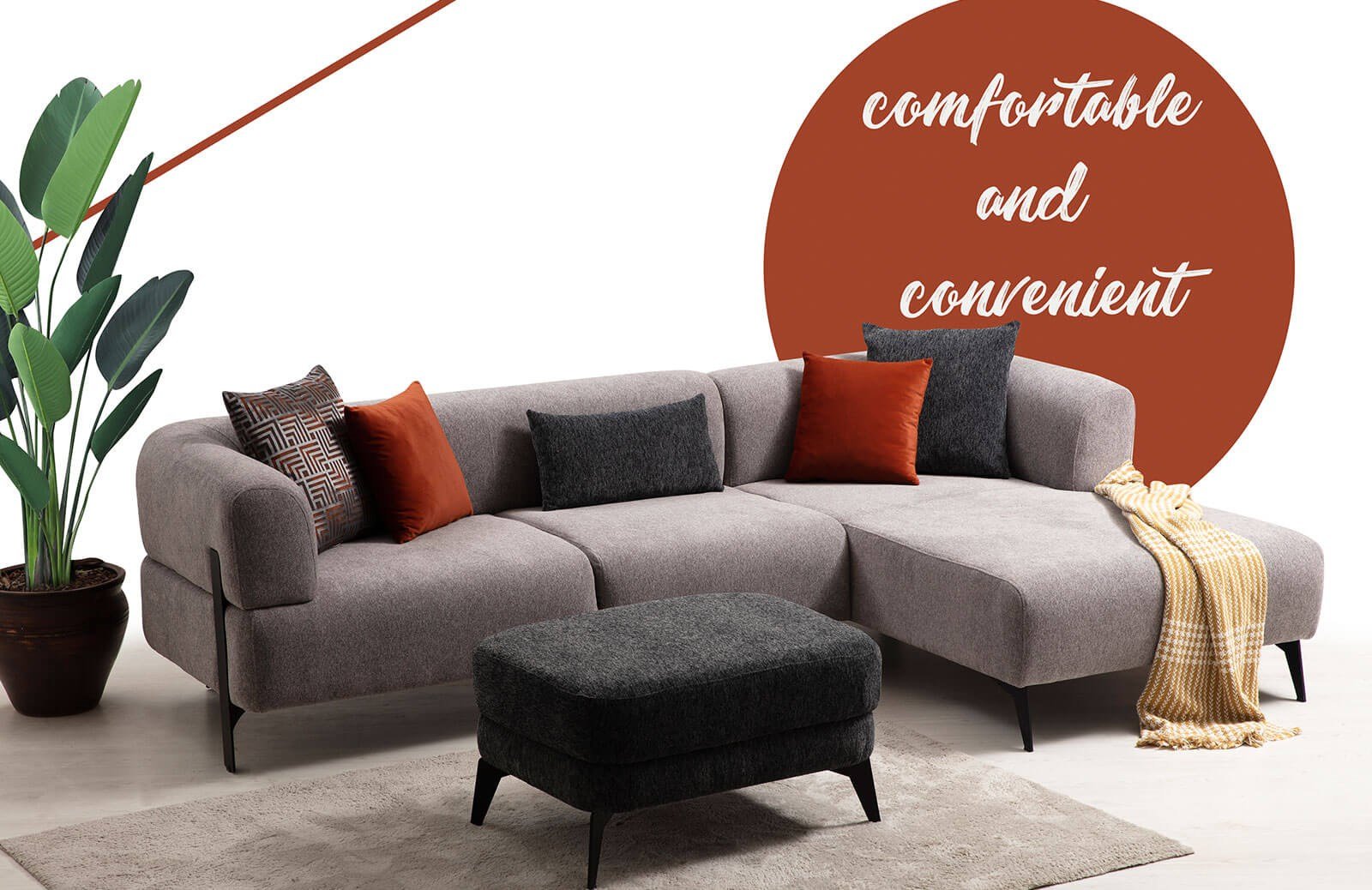 Lotte Köşe Koltuk Takımı