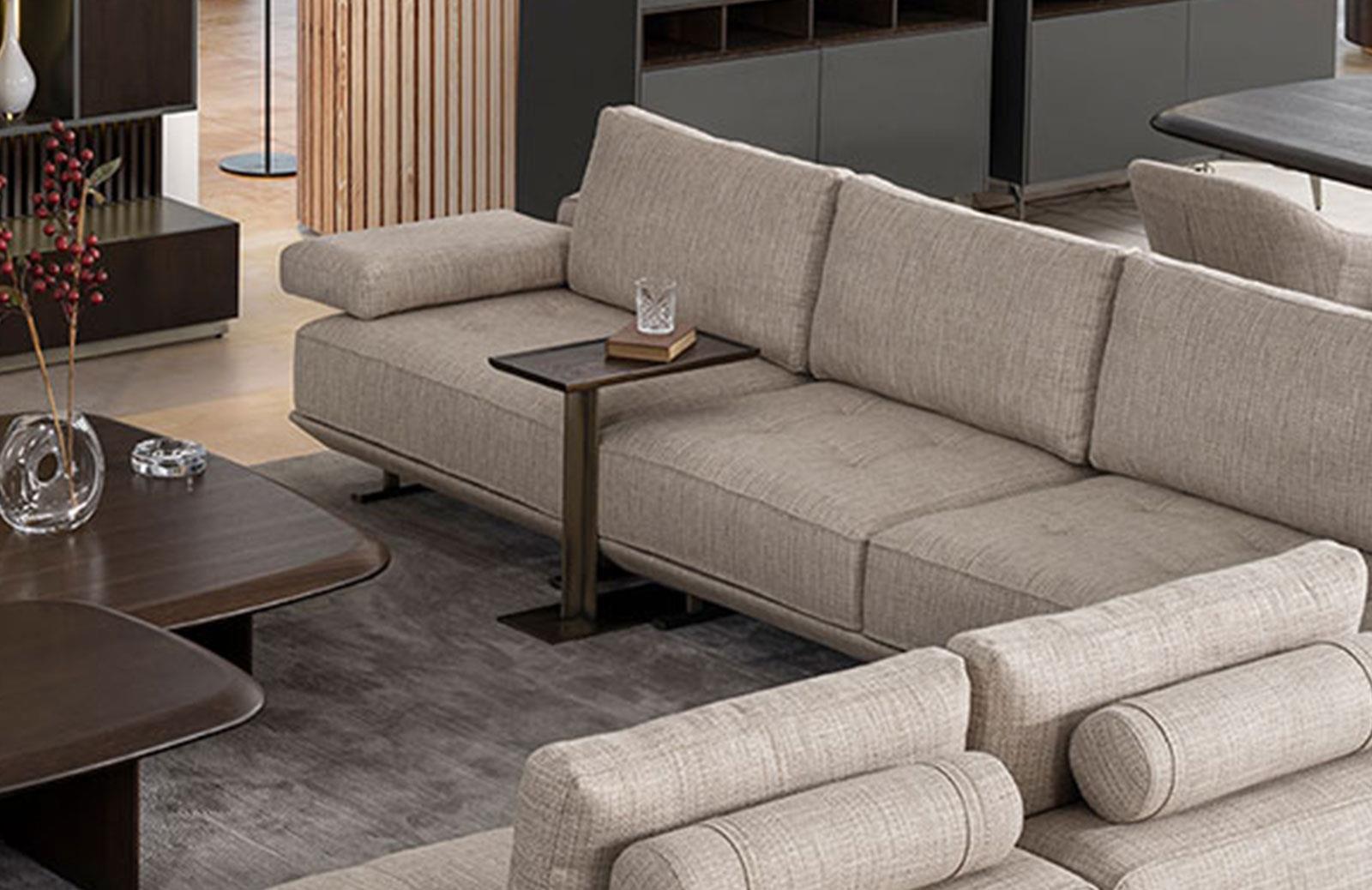 Miraya C Sehpa Pirinç Ayaklı