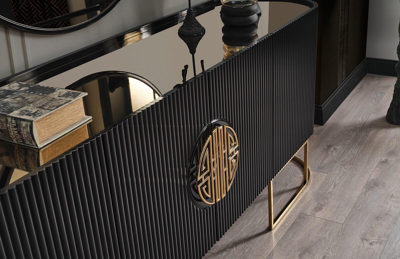 Morten Yemek Odası Takımı Black