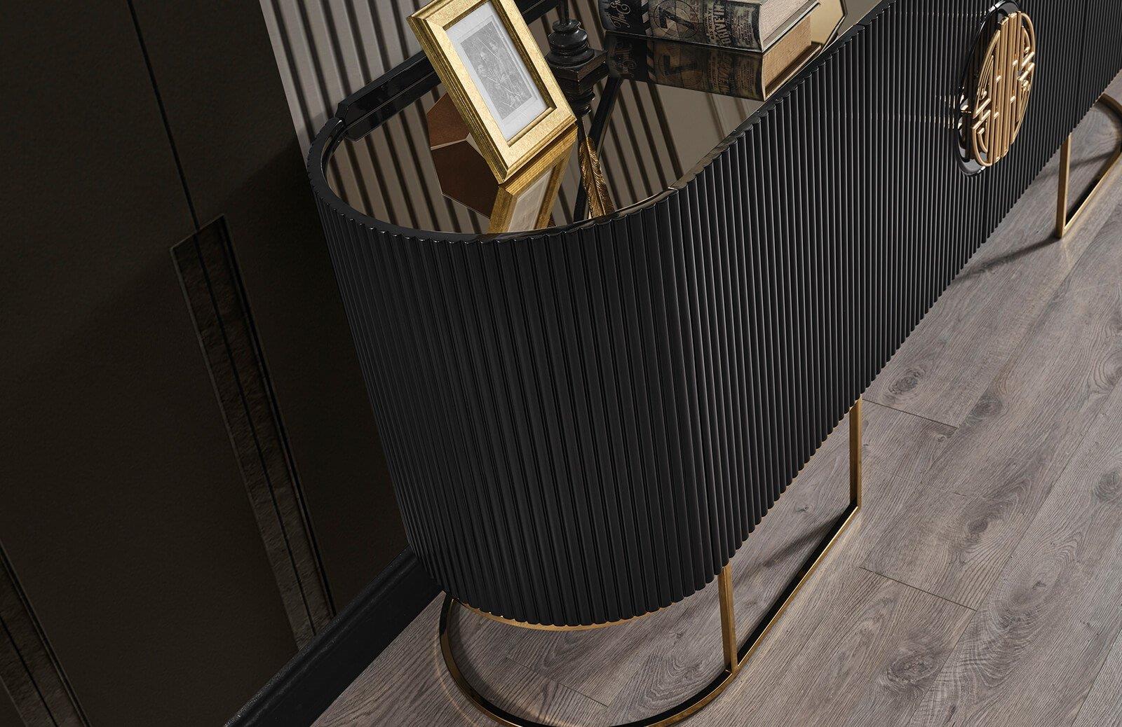 Morten Yemek Odası Takımı Black