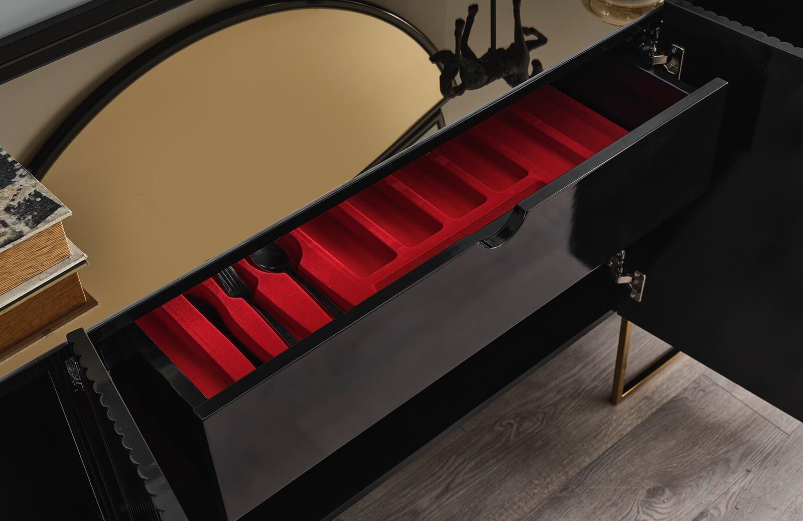 Morten Yemek Odası Takımı Black