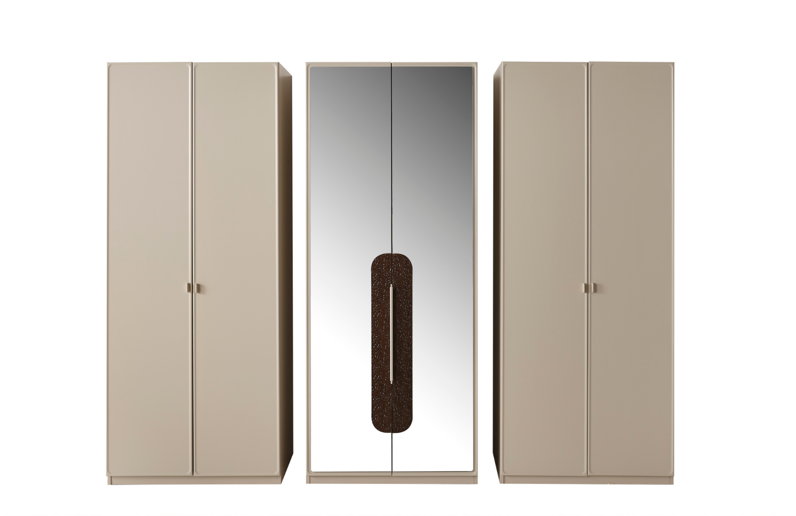 Neria 2 Kapaklı Raflı Askılıklı Dolap