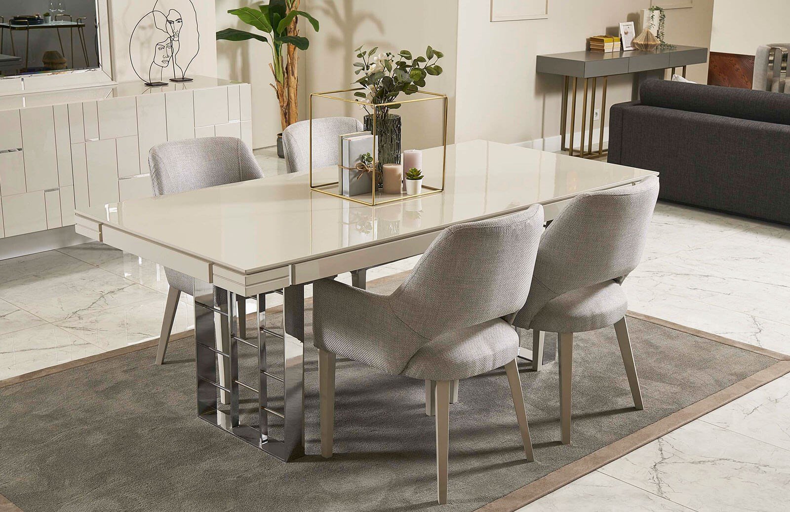 New Bernelle Yemek Odası Takımı