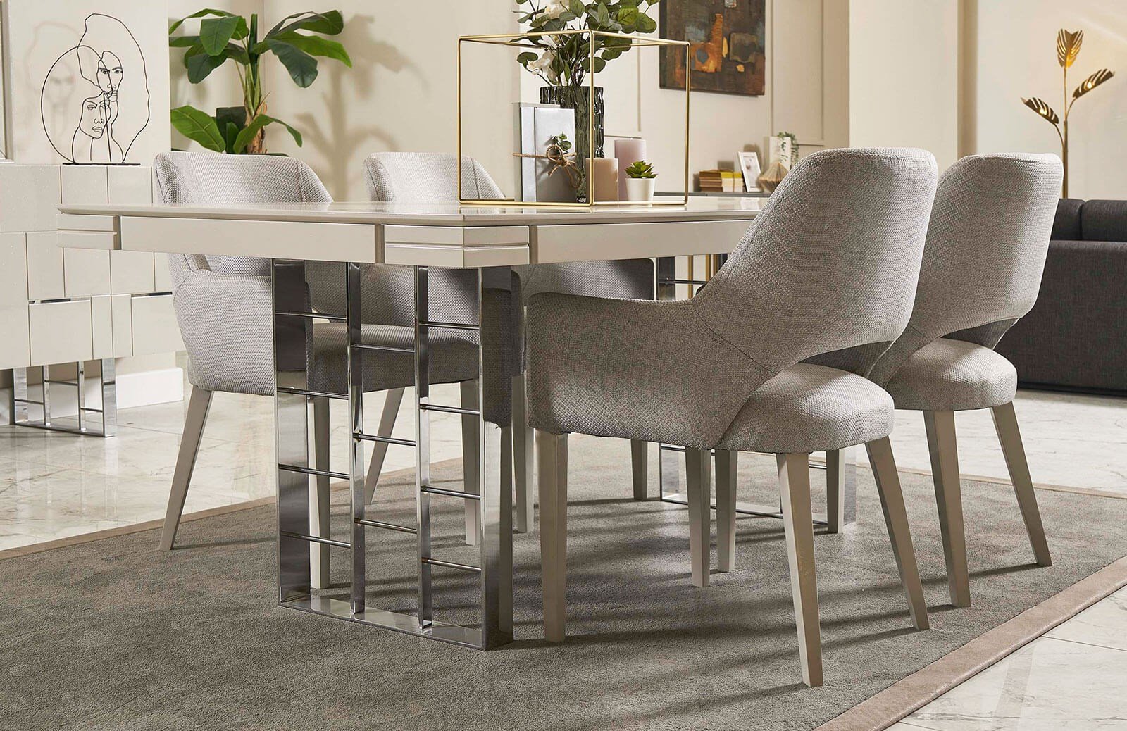 New Bernelle Yemek Odası Takımı