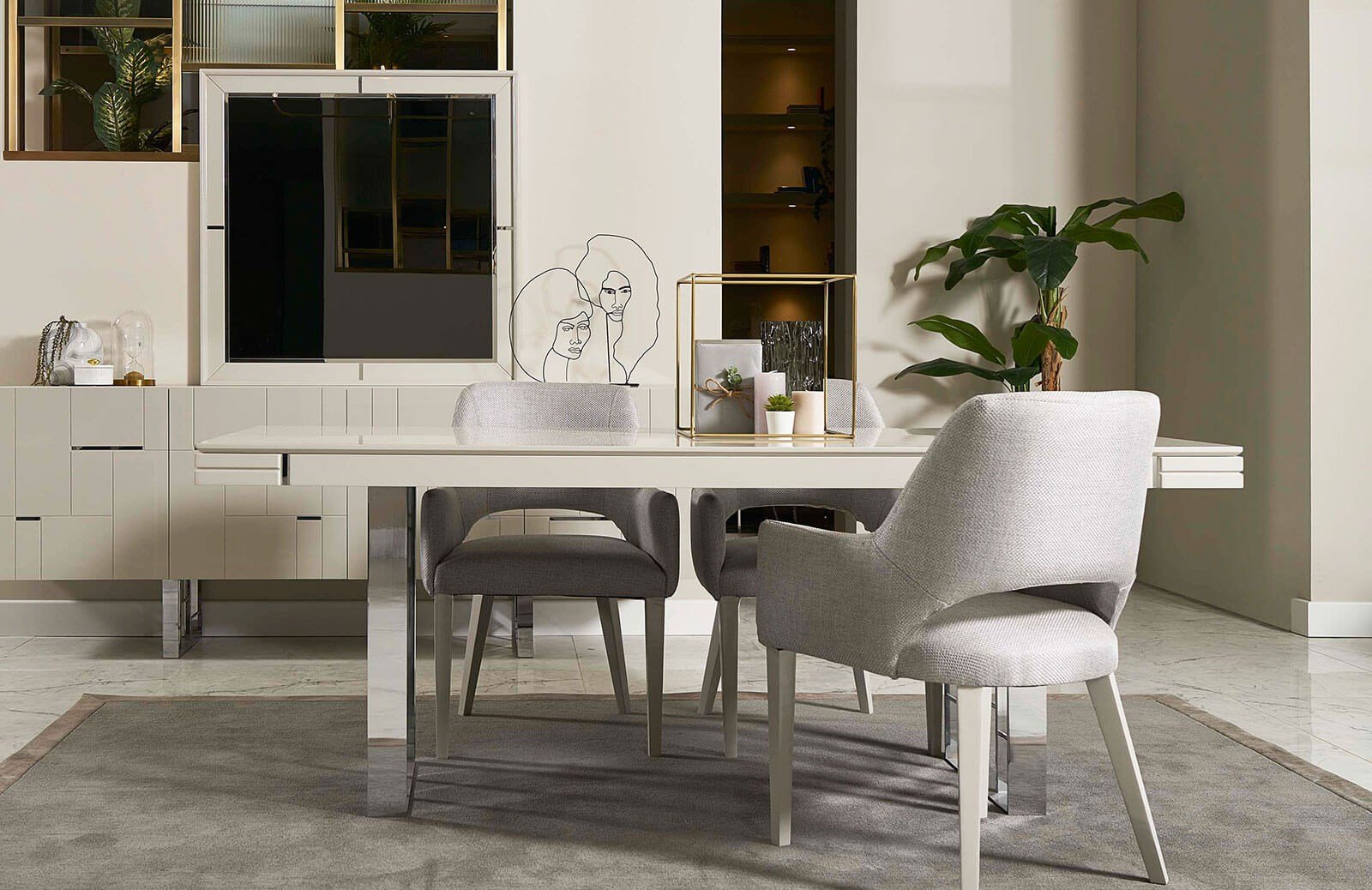 New Bernelle Yemek Odası Takımı