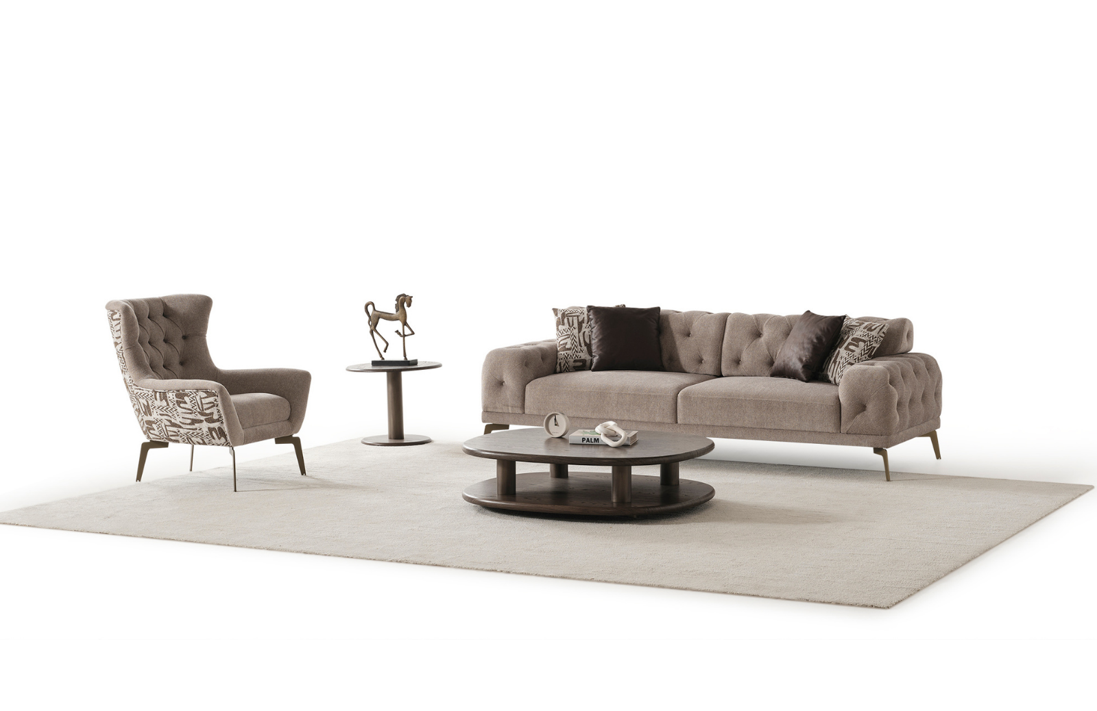 New Fredrik Üçlü Koltuk