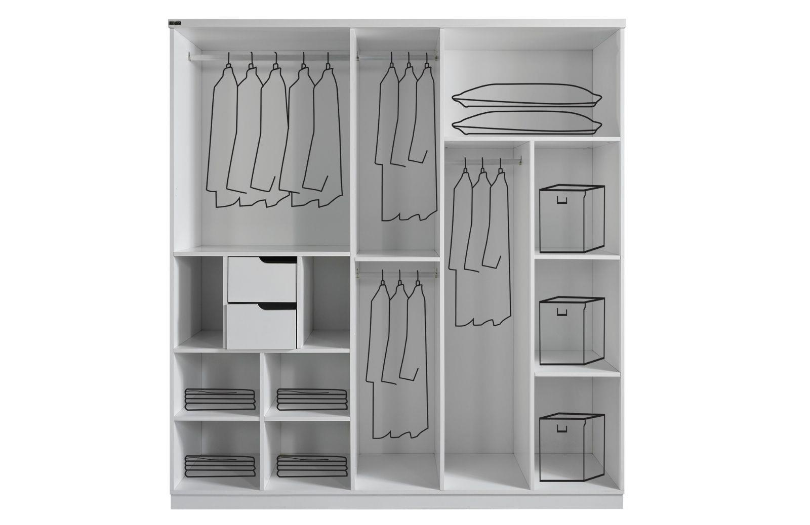 Norli 5 Kapaklı Dolap