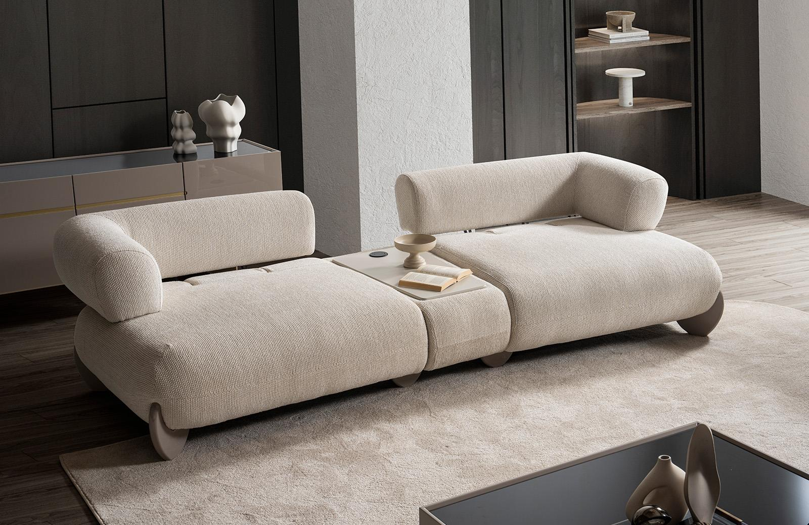 Nuvita Üçlü Sehpalı Koltuk