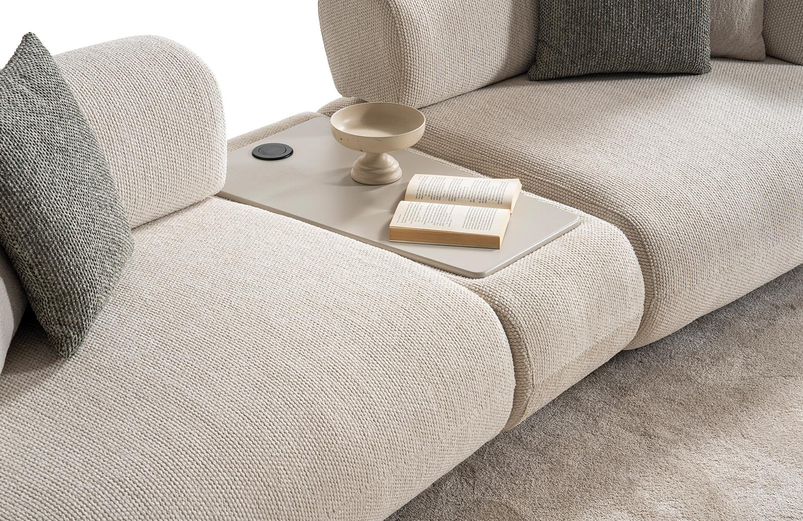 Nuvita Üçlü Sehpalı Koltuk