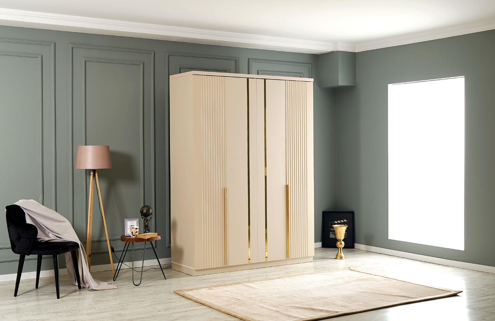 Ostra 4 Kapaklı Dolap