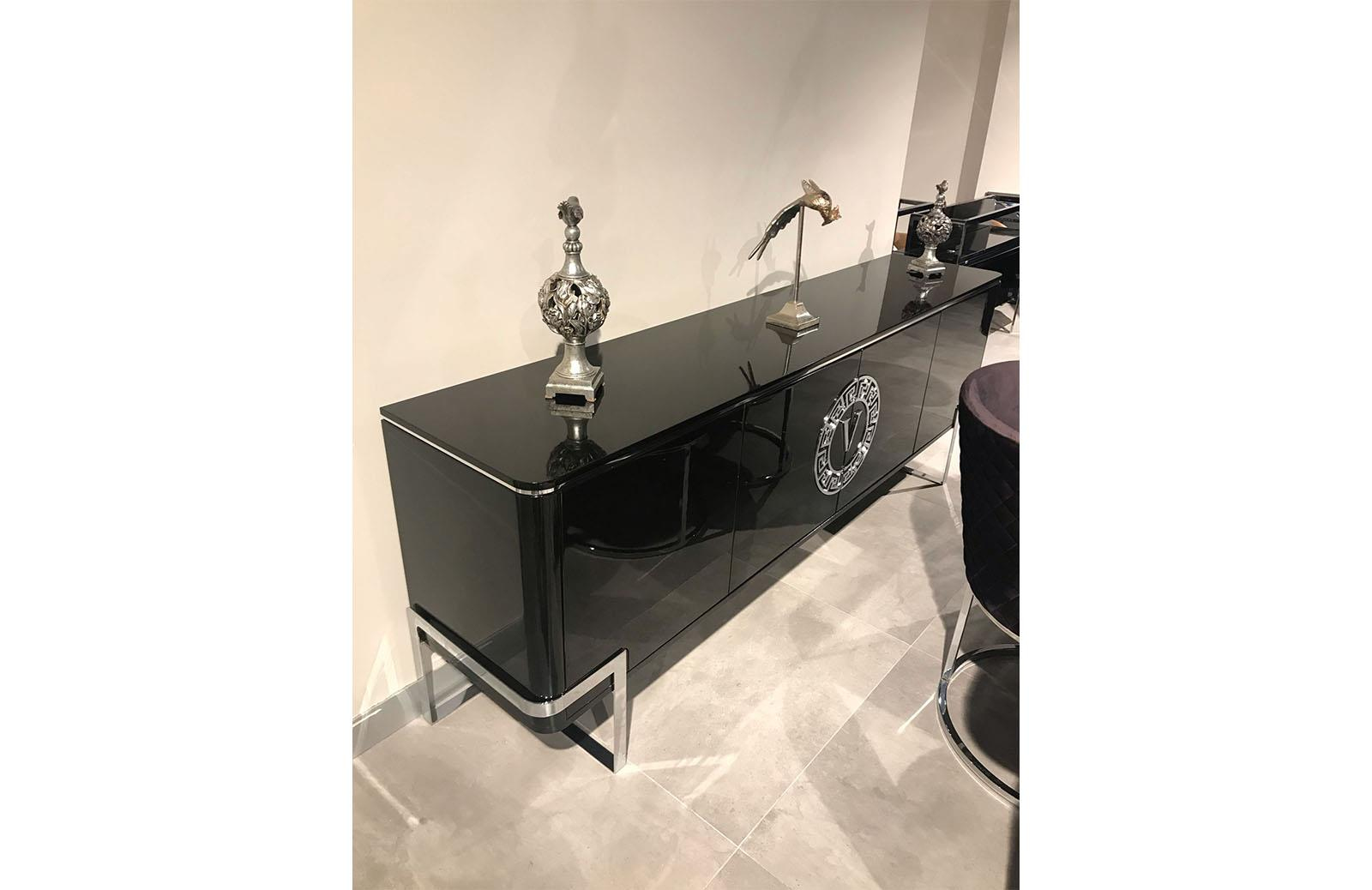 OUTLET - İMS - Velvet Yemek Odası Takımı + Tv Ünitesi + Büyük Orta Sehpa+ Küçük Orta Sehpa+ Yan Sehpa