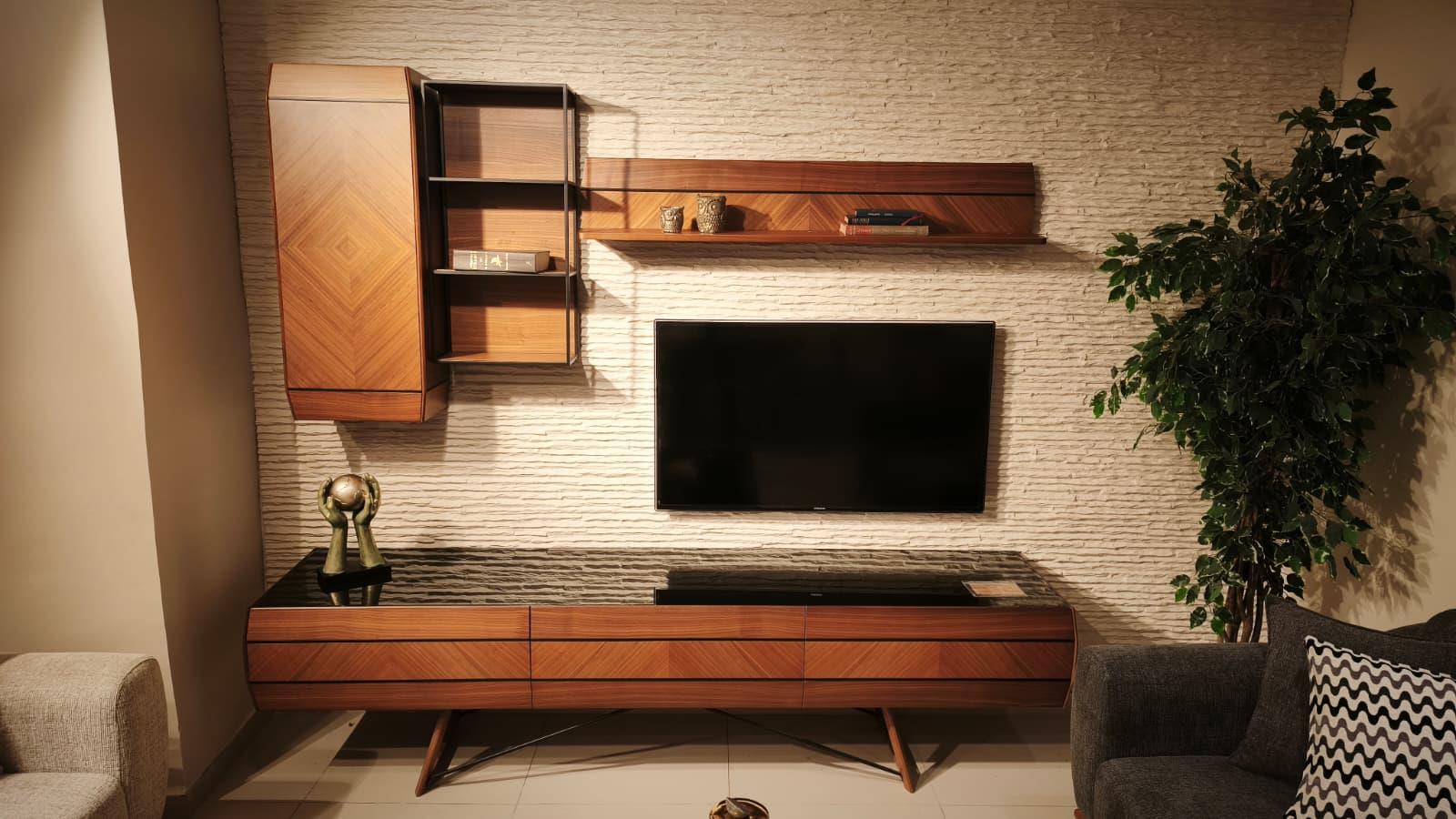 OUTLET - KÇK - Zoya Yemek Odası Takımı + Tv Ünitesi + Orta Sehpa