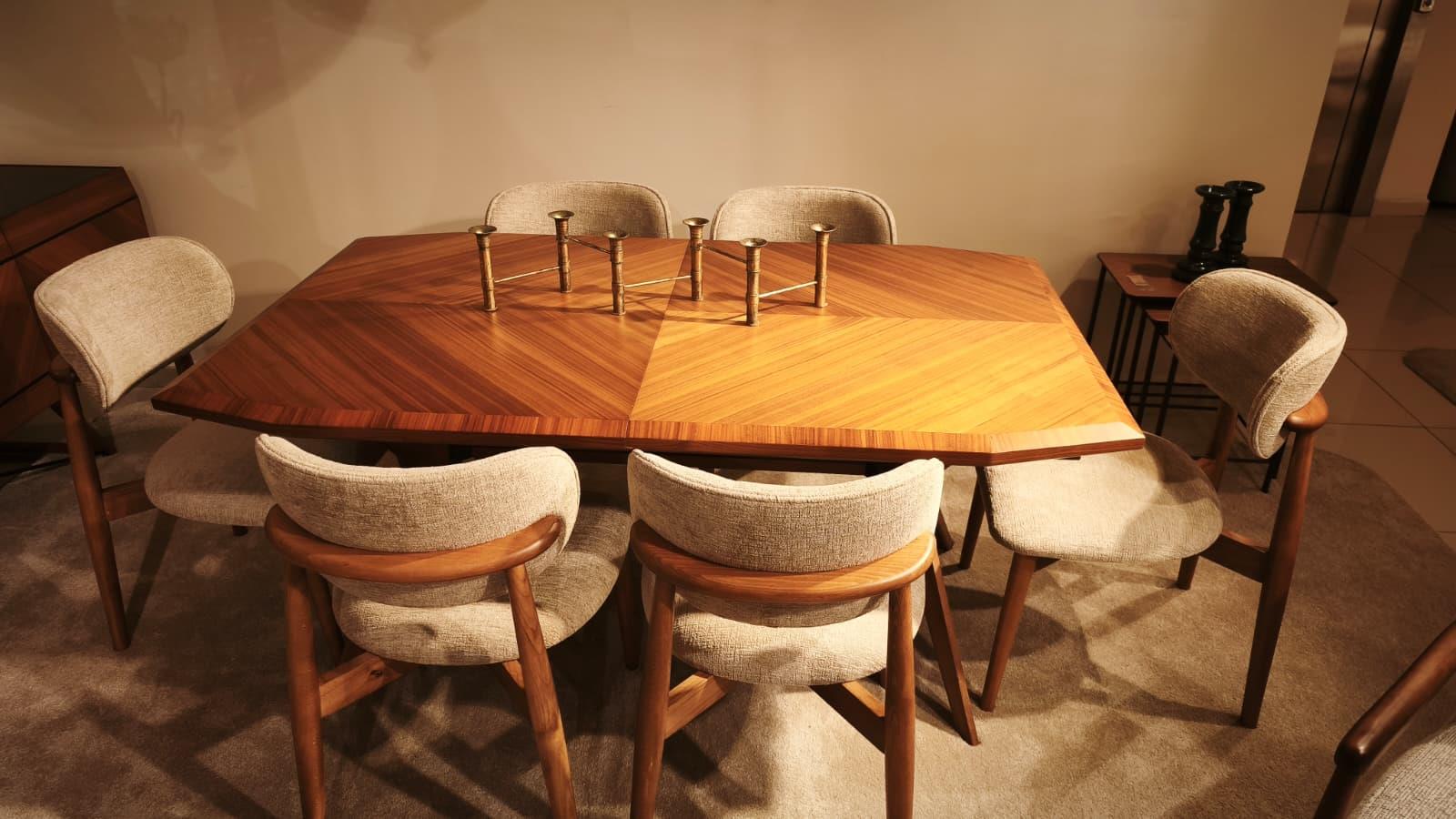 OUTLET - KÇK - Zoya Yemek Odası Takımı + Tv Ünitesi + Orta Sehpa