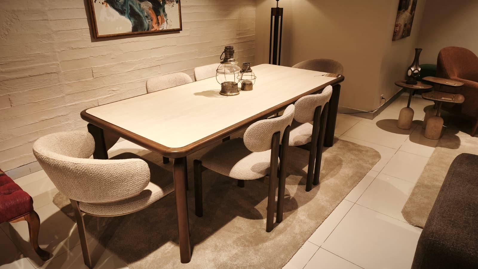 OUTLET-MLT- Enilsa Yemek Odası Takımı