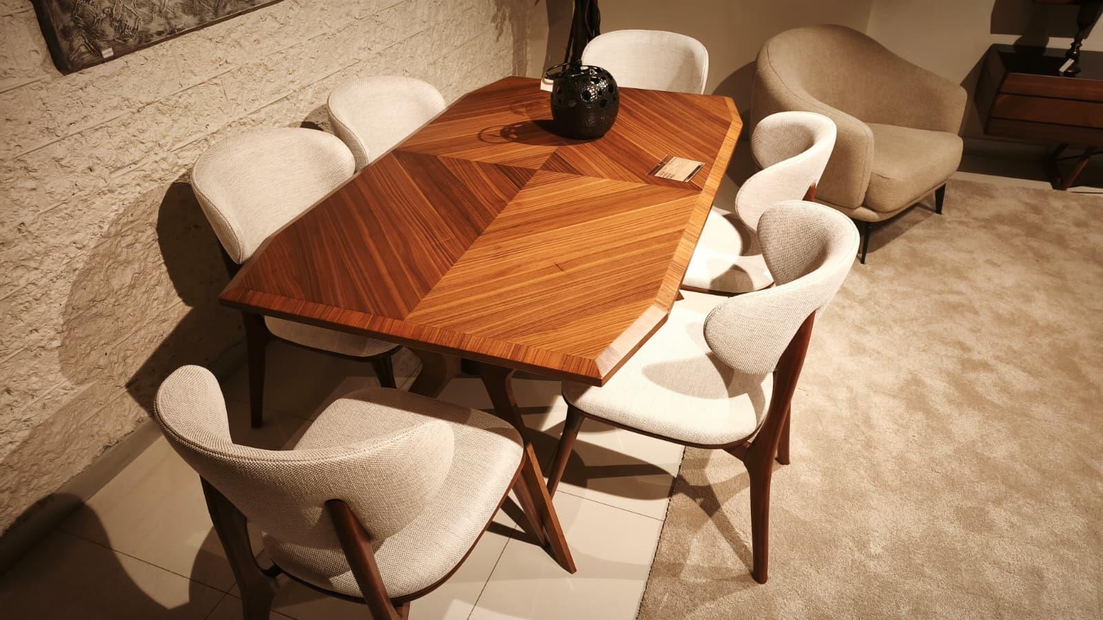 OUTLET-MLT- Zoya Yemek Odası Takımı +  Tv Ünitesi + Sehpa