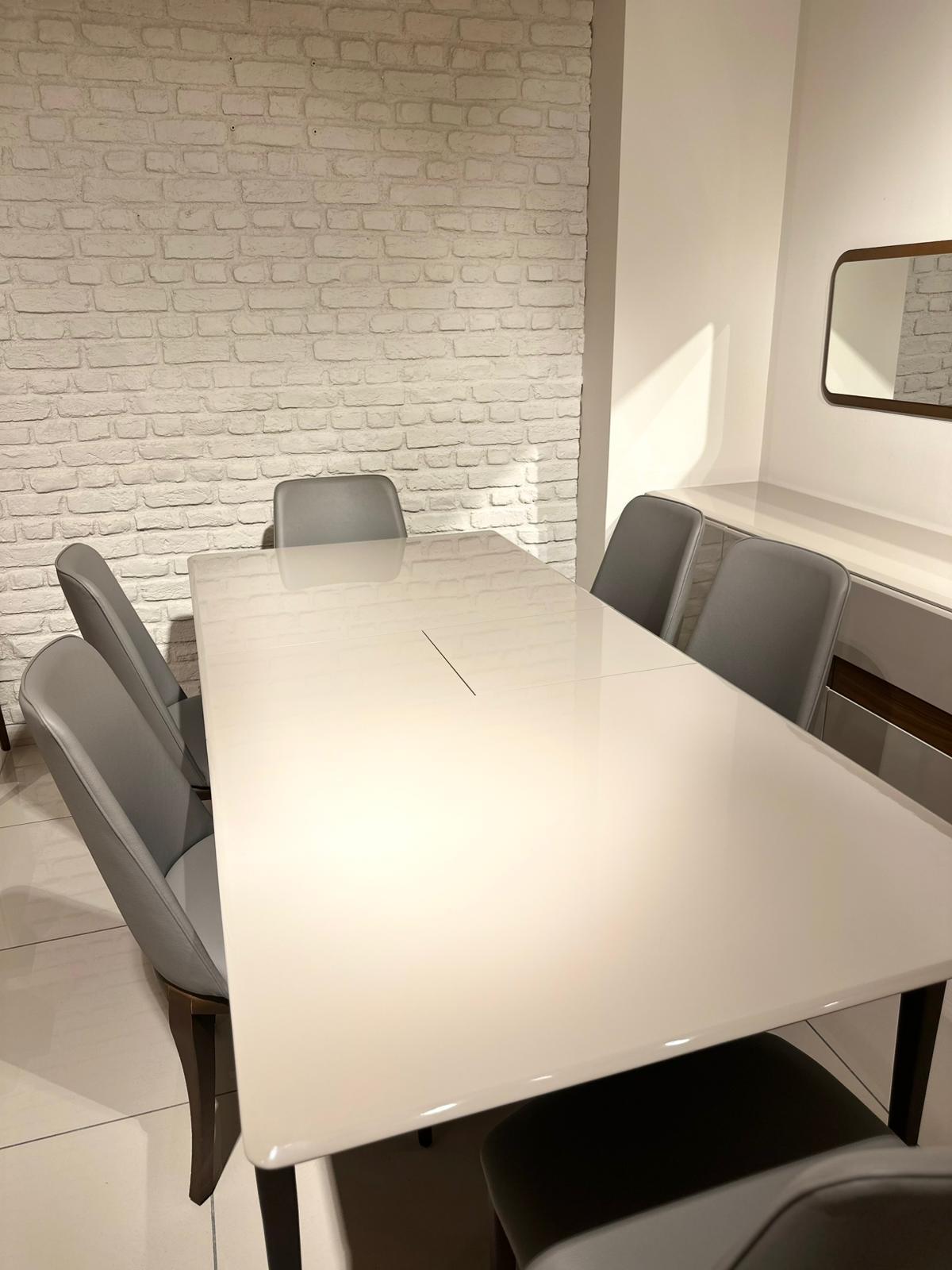 OUTLET - MOB - Sergio Yemek Odası Takımı + TV ünitesi + Orta sehpa + Yan sehpa