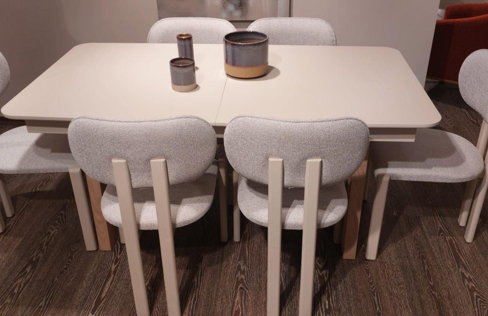 OUTLET-PNDK-Mivora Yemek Odası Takımı+Tv Sehpası