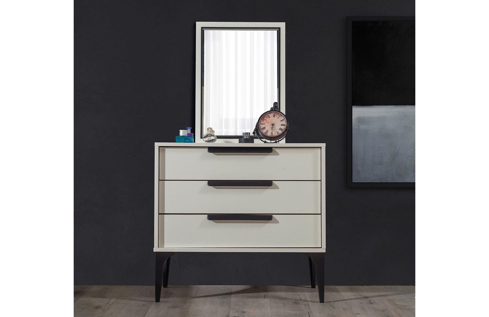 Prana Ayışığı Şifonyer + Ayna