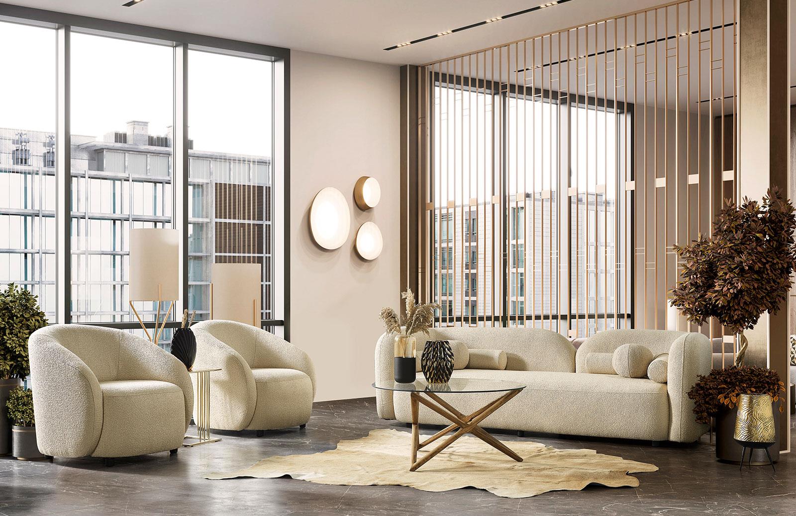 Rainey Teddy Koltuk Takımı