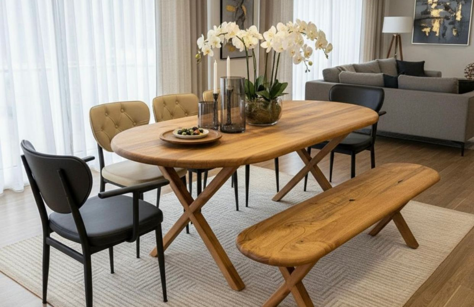 Ravina Ceviz Masa 90x160 cm