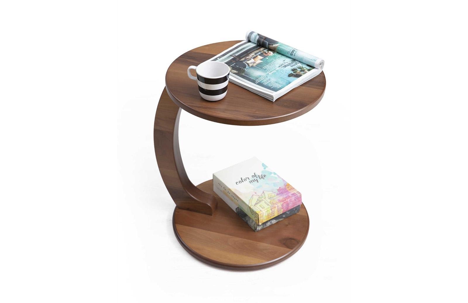 Reggio C Yan Sehpa Ceviz