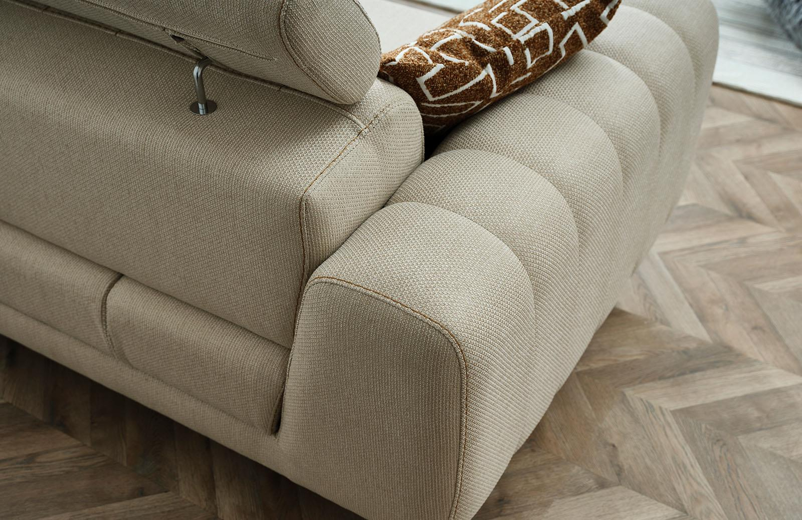 Rozina Üçlü Koltuk Sırt Mekanizmalı