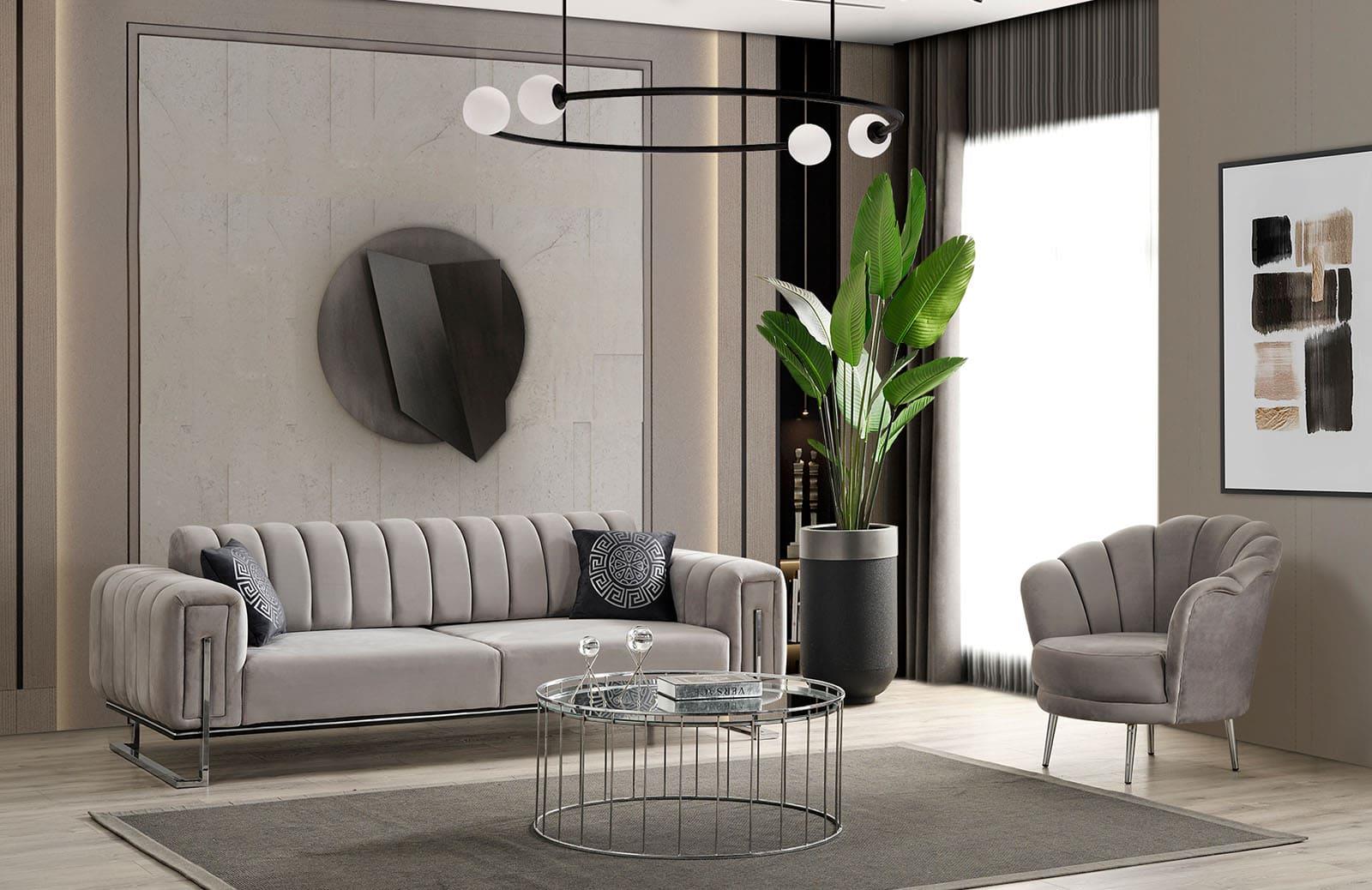 Sonera Koltuk Takımı Krom