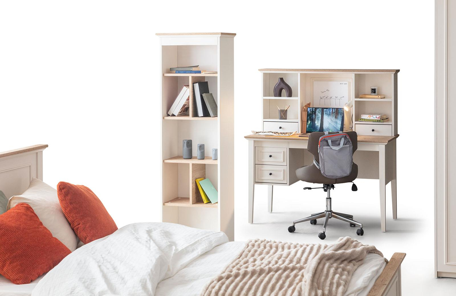 Tanvi Ayışığı Başlıklı Bazalı Karyola 120x200