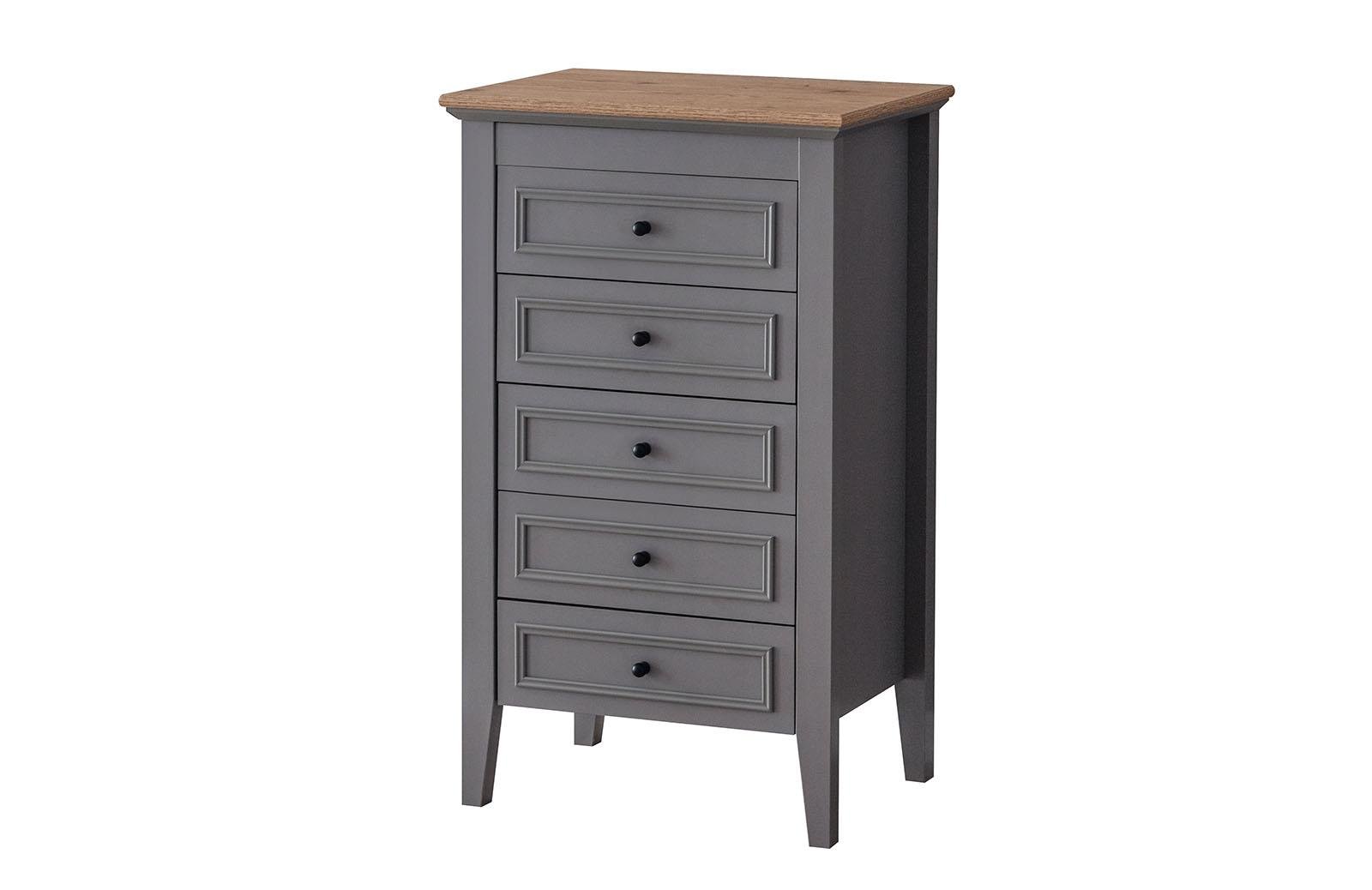 Tanvi Şifonyer 5 Çekmeceli Ahşap