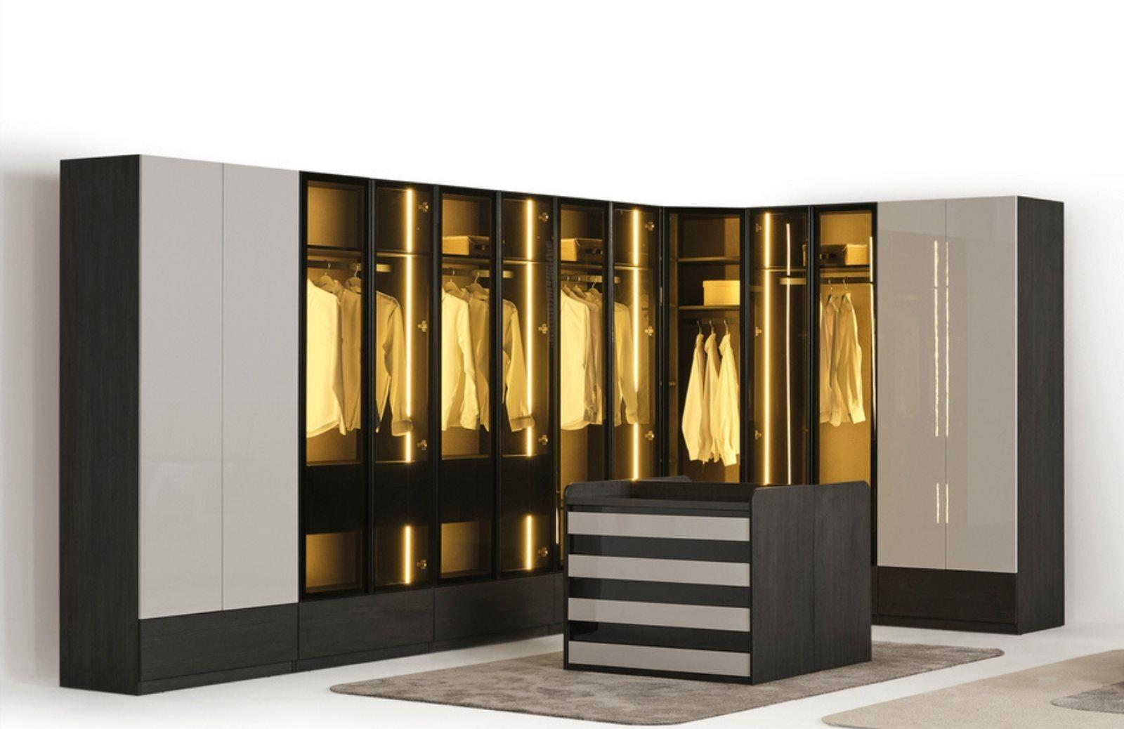 Tiwat Köşe Dolap Takımı