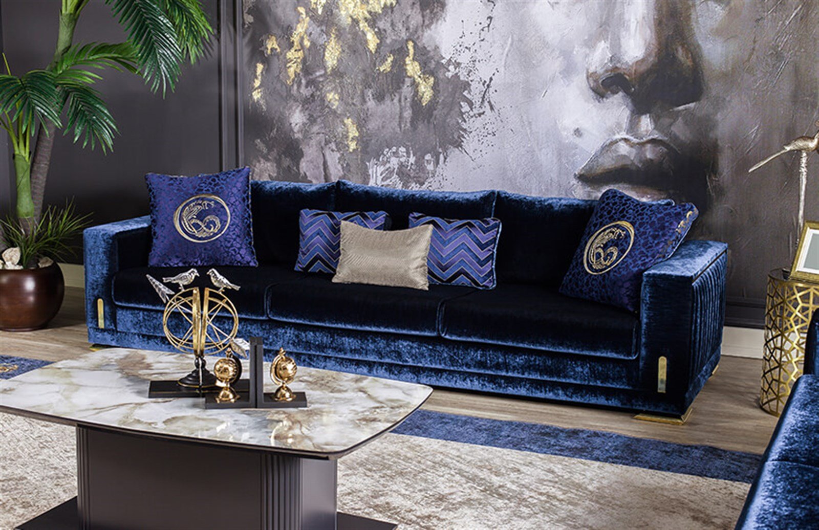 Tizeena  Dörtlü Koltuk