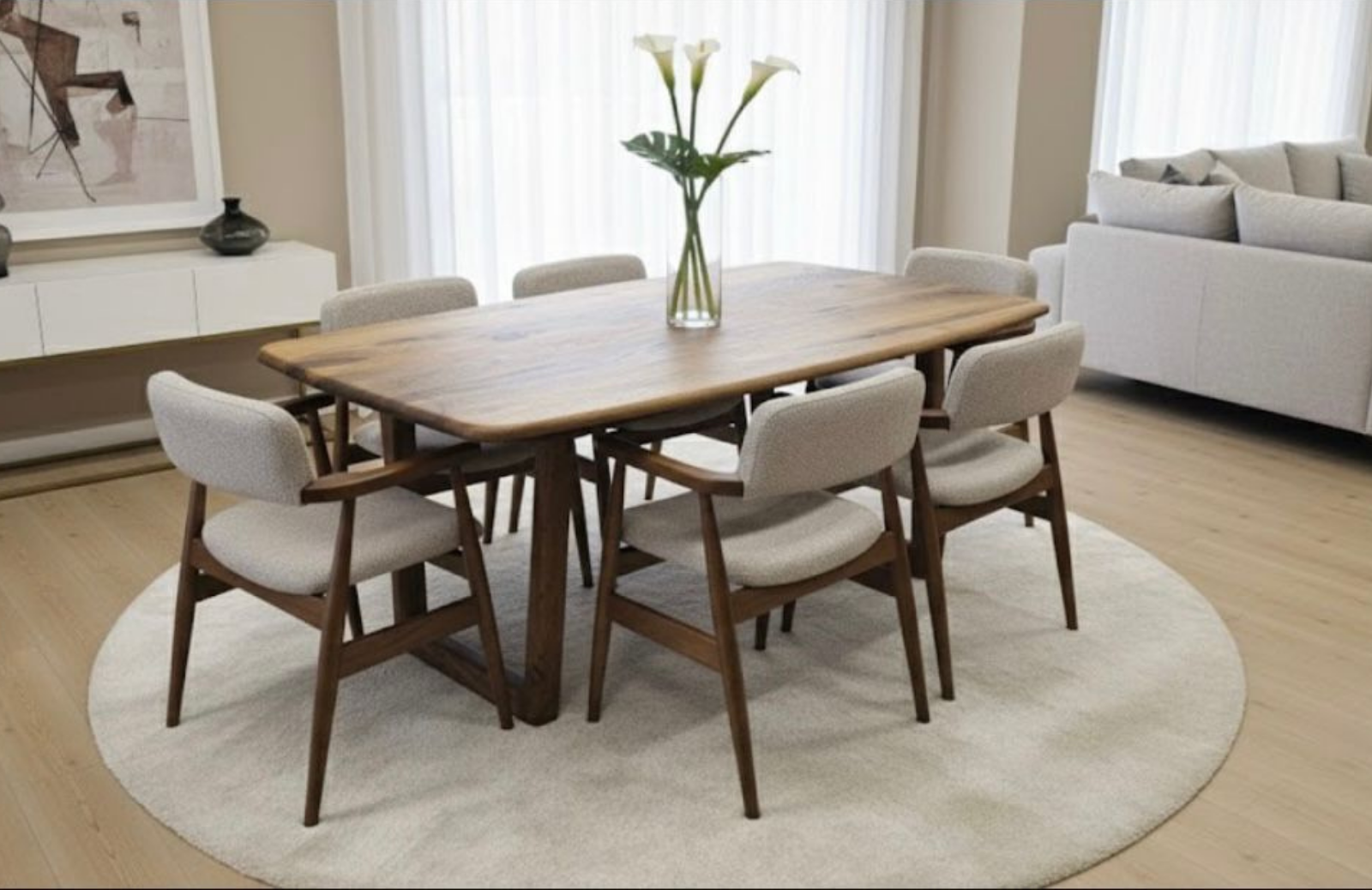 Ulina Ceviz Masa 80x140 cm