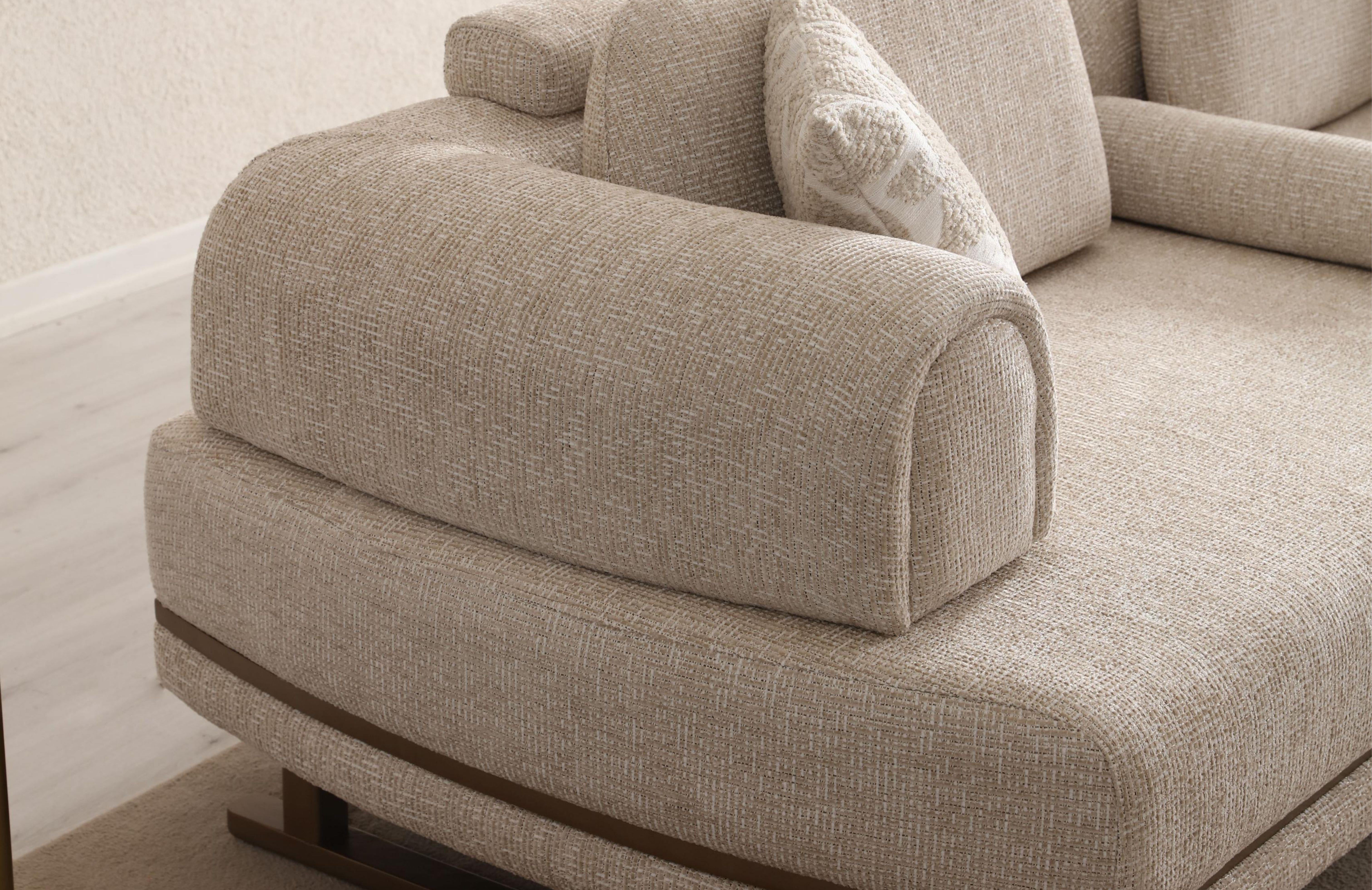 Viroli Üçlü Koltuk