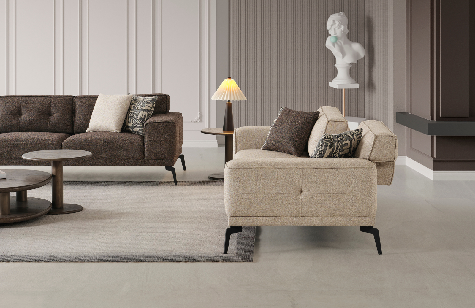 Voight Üçlü Koltuk