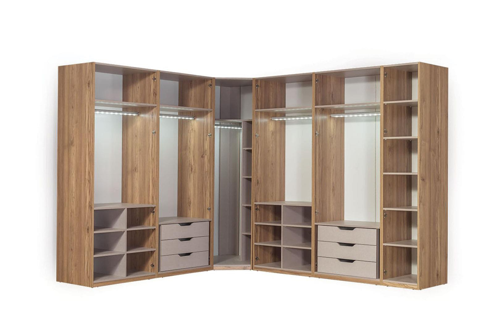 Vote Köşe Dolap Takımı