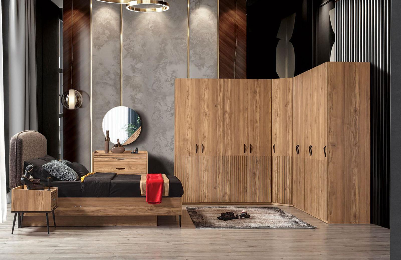 Vote Köşe Dolap Takımı