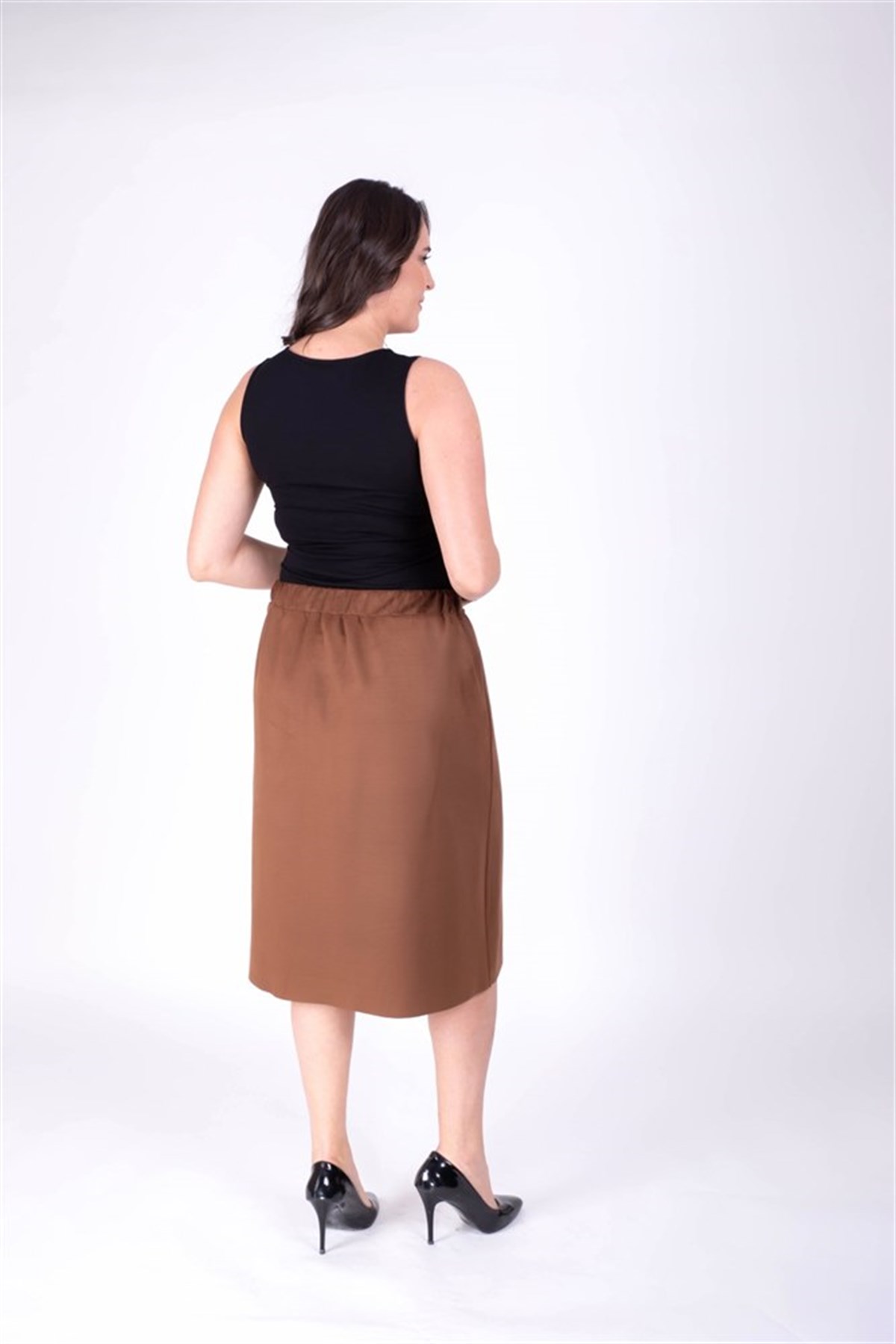 Arkası Lastikli Anvelop Süet EtekMYLINE34321