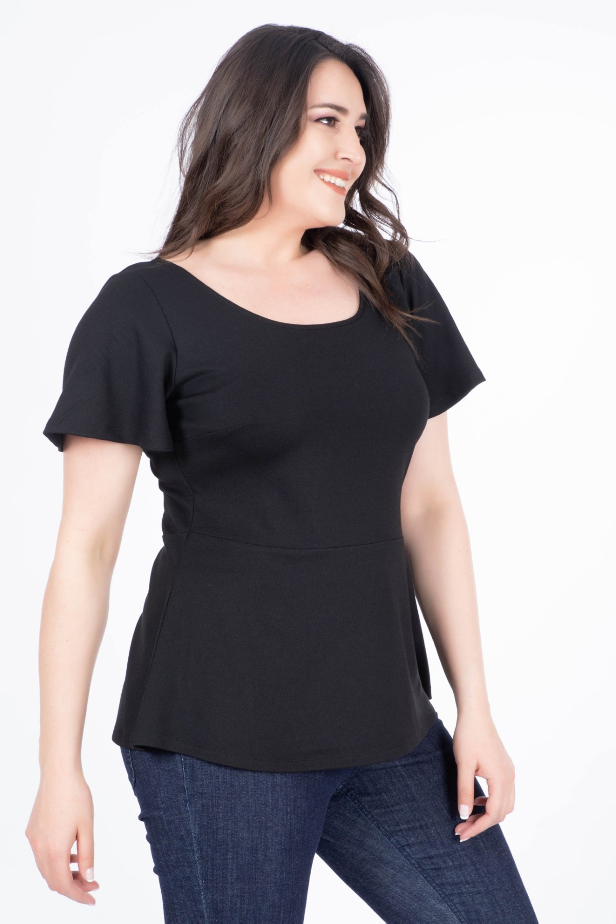 Bele Oturan BluzMYLINE34540