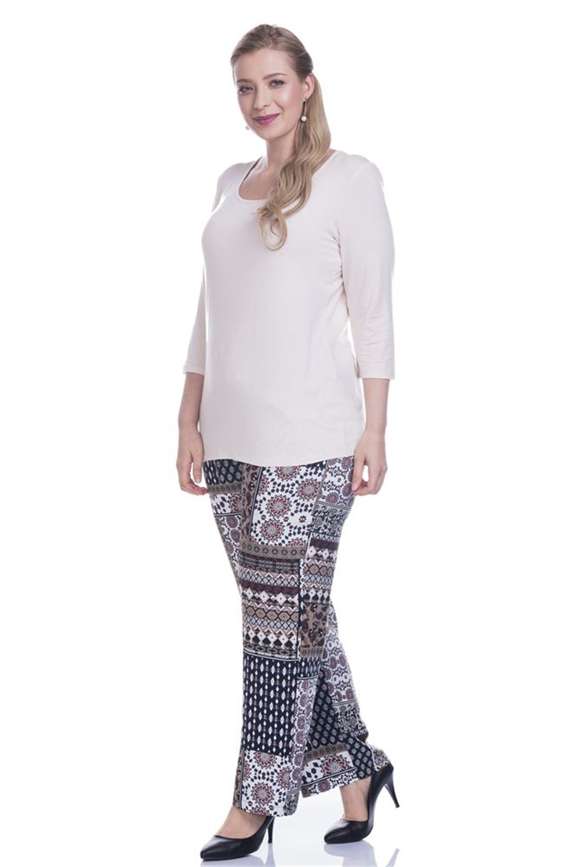 Beli Lastikli  PantolonMYLINE12450-m