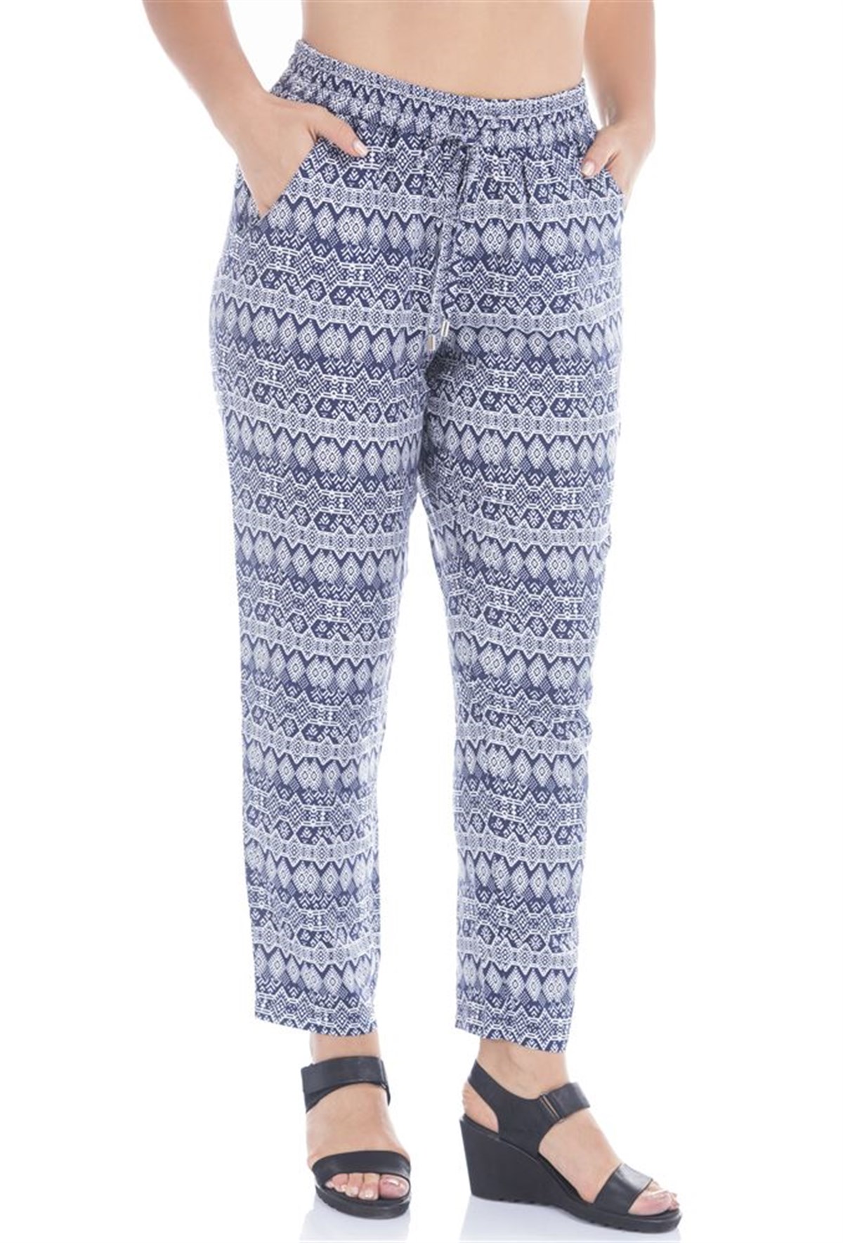 Beli Lastikli  PantolonMYLINE12462-m